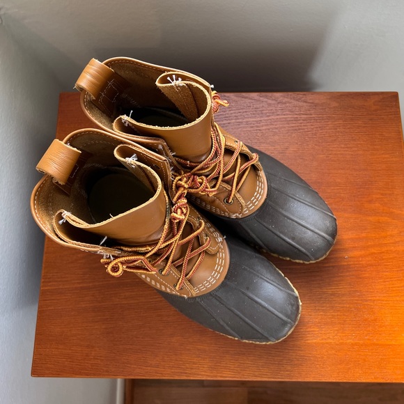 Classic 8” L.L. Bean Duck Boots made in Maine - Picture 2 of 5